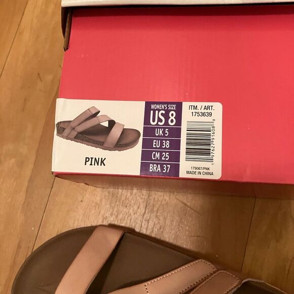 NWT Pink Skechers Arch Comfort with Luxe Foam Sandals - Picture 7 of 7